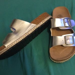 Silver Sandals